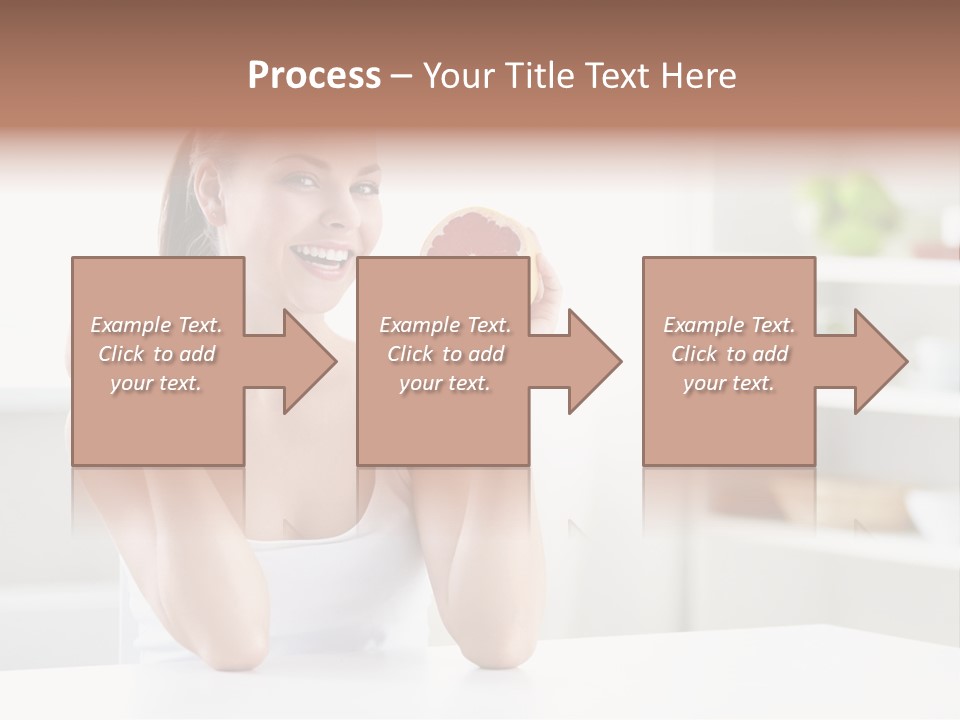 Human Fruit Home PowerPoint Template