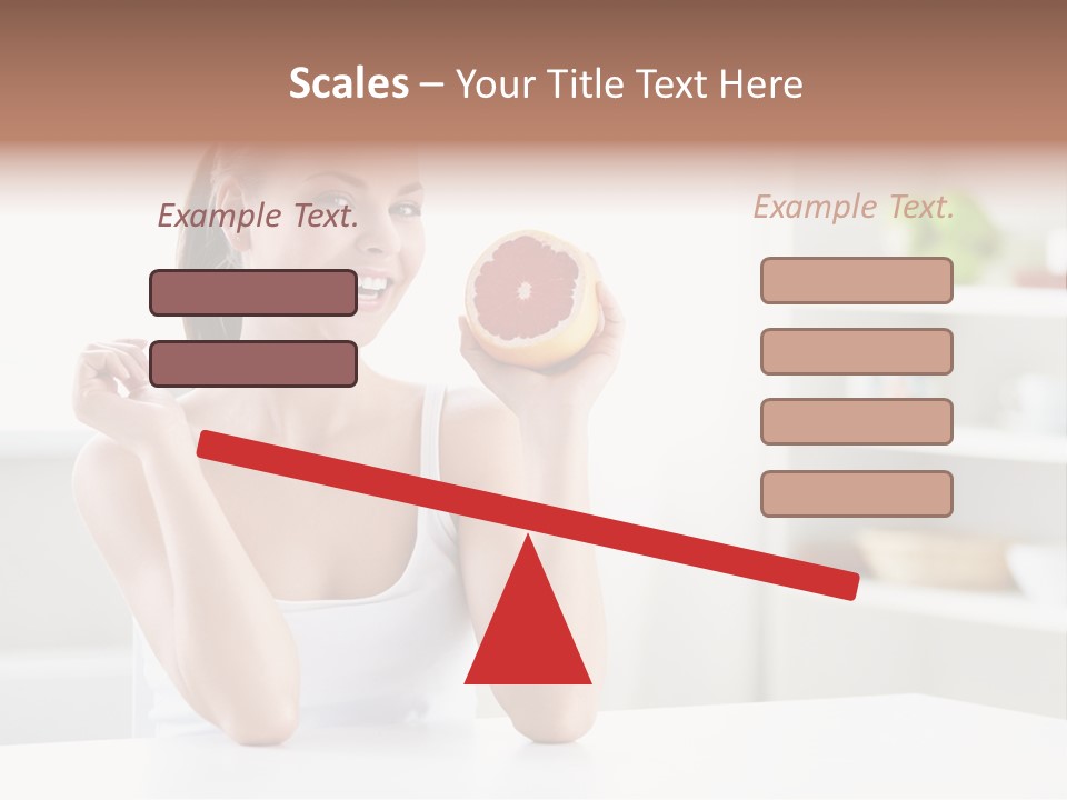 Human Fruit Home PowerPoint Template