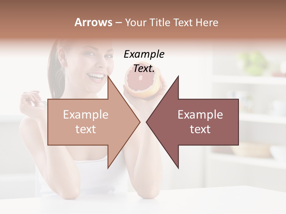 Human Fruit Home PowerPoint Template