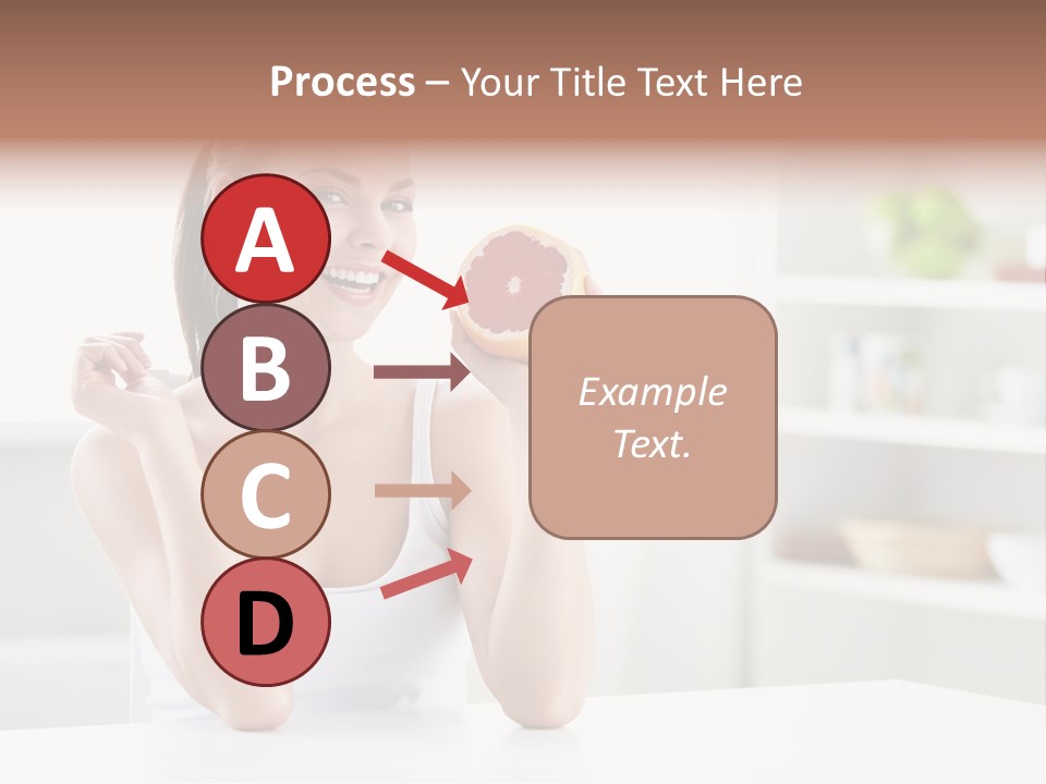 Human Fruit Home PowerPoint Template