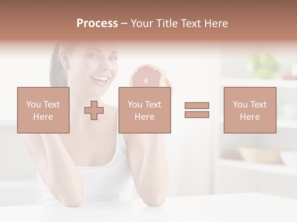 Human Fruit Home PowerPoint Template