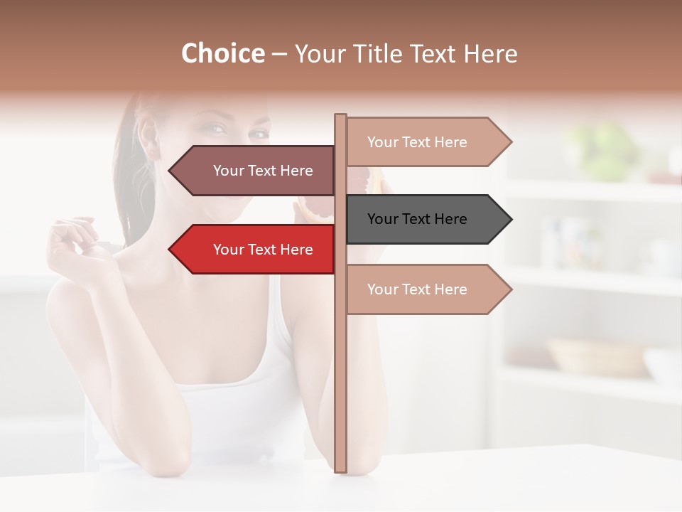 Human Fruit Home PowerPoint Template