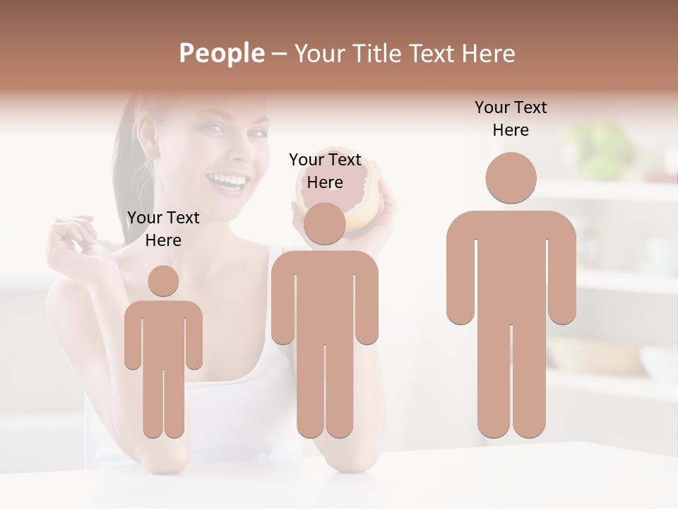 Human Fruit Home PowerPoint Template