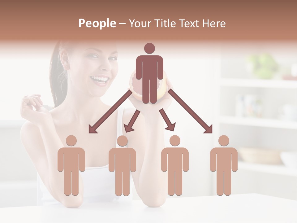 Human Fruit Home PowerPoint Template