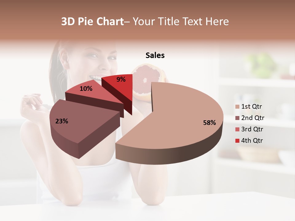 Human Fruit Home PowerPoint Template