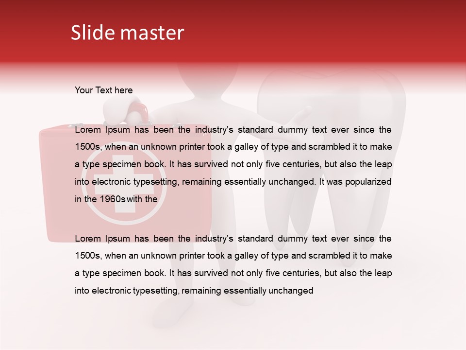 Single Clinic White PowerPoint Template