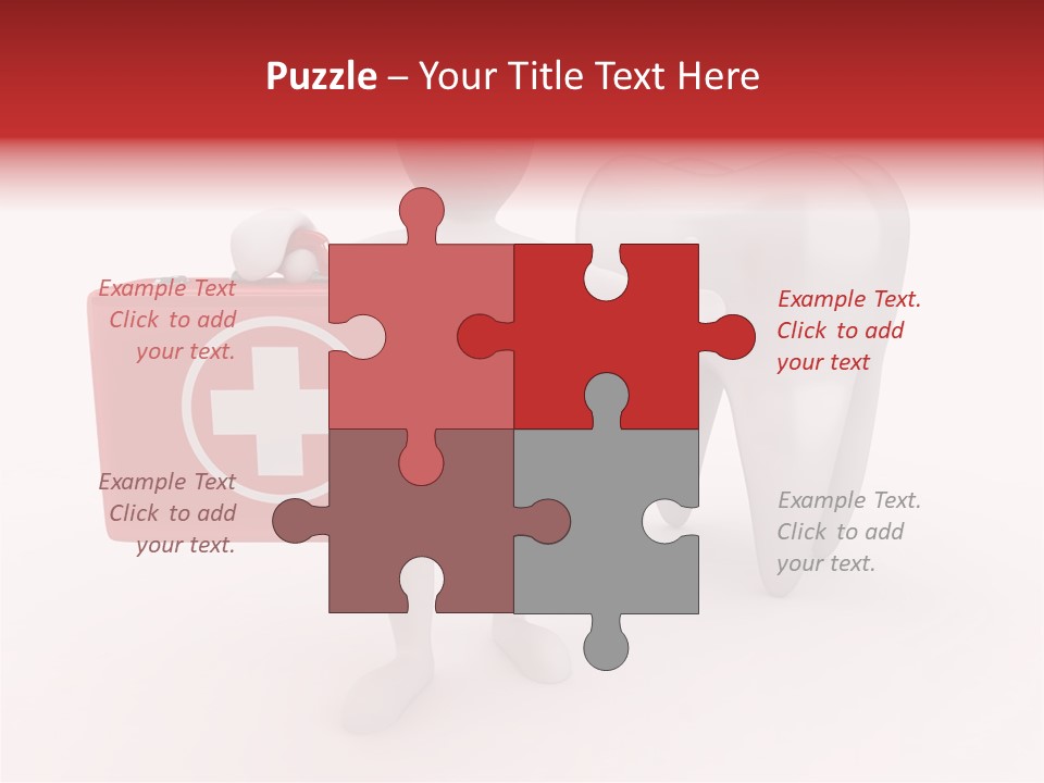 Single Clinic White PowerPoint Template