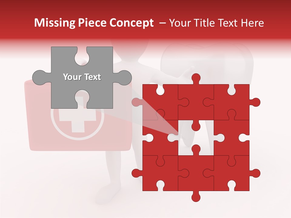 Single Clinic White PowerPoint Template