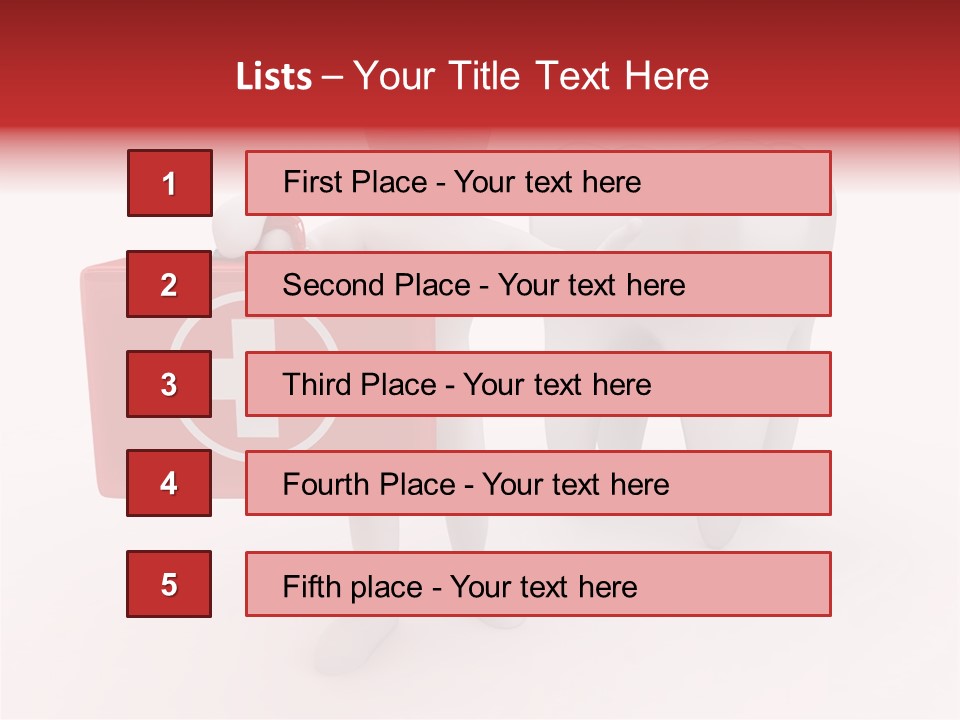 Single Clinic White PowerPoint Template