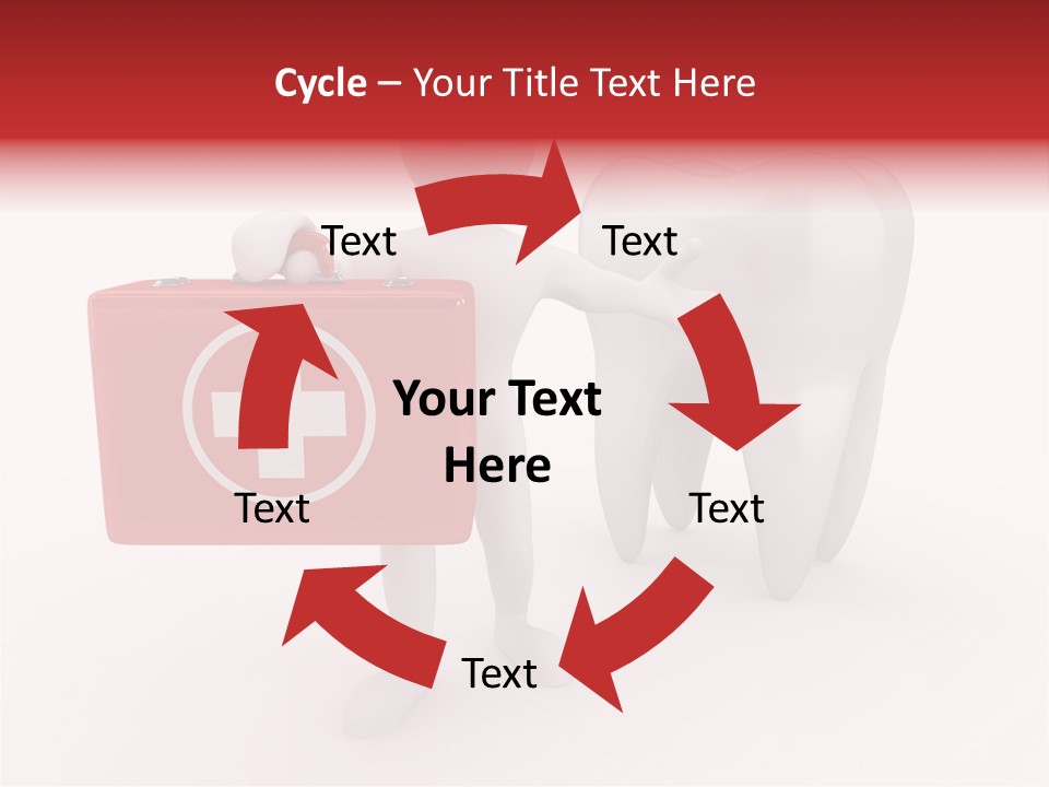 Single Clinic White PowerPoint Template
