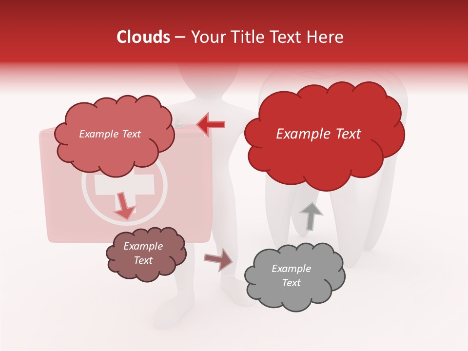 Single Clinic White PowerPoint Template