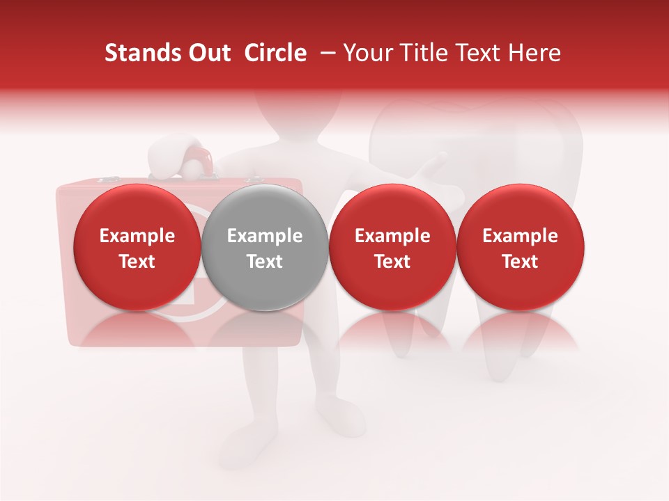 Single Clinic White PowerPoint Template