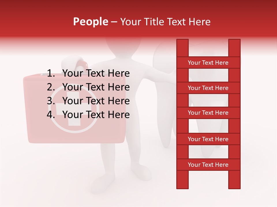 Single Clinic White PowerPoint Template