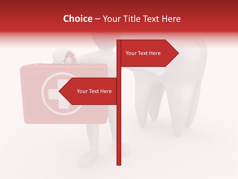 Single Clinic White PowerPoint Template