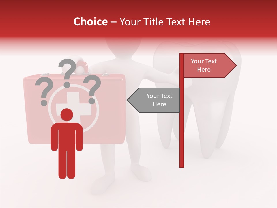 Single Clinic White PowerPoint Template