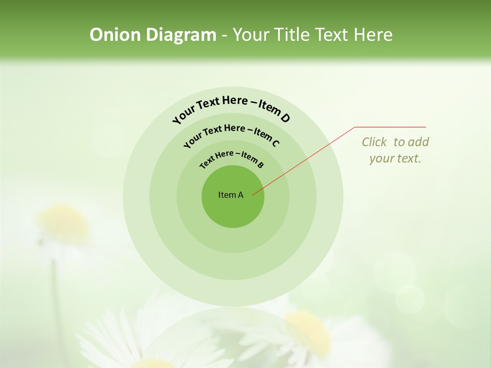 Defocused Close Up Fragrance PowerPoint Template