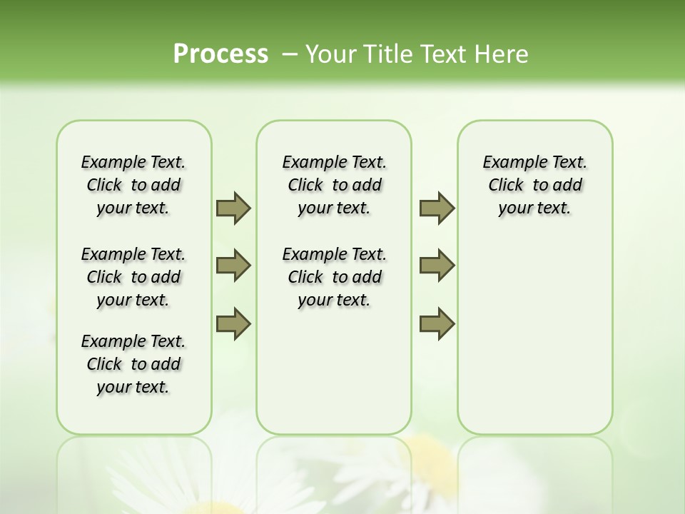 Defocused Close Up Fragrance PowerPoint Template