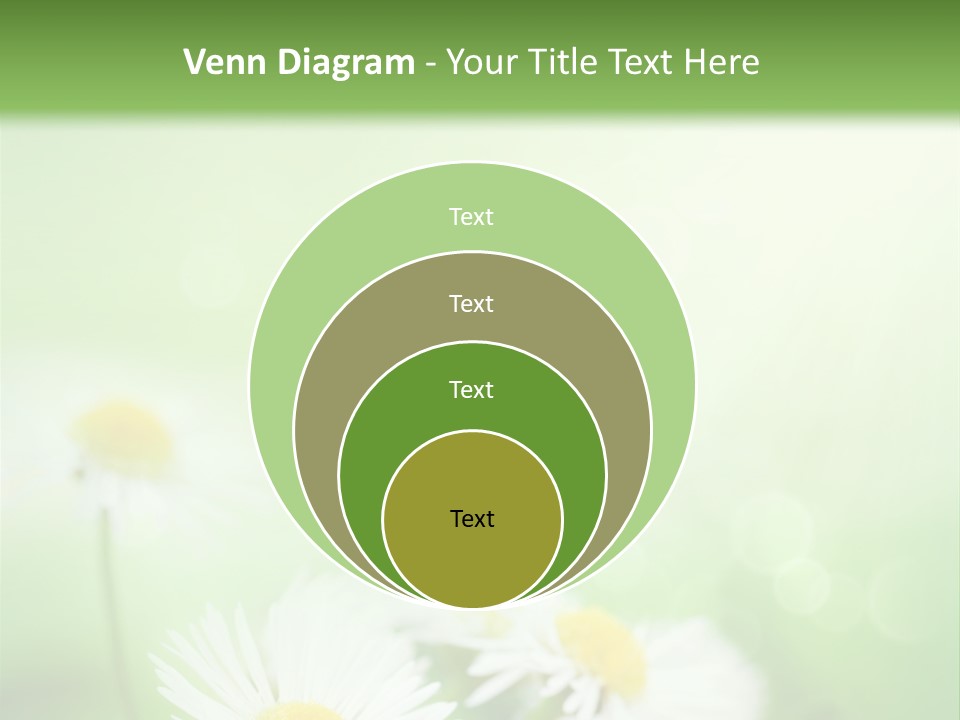 Defocused Close Up Fragrance PowerPoint Template