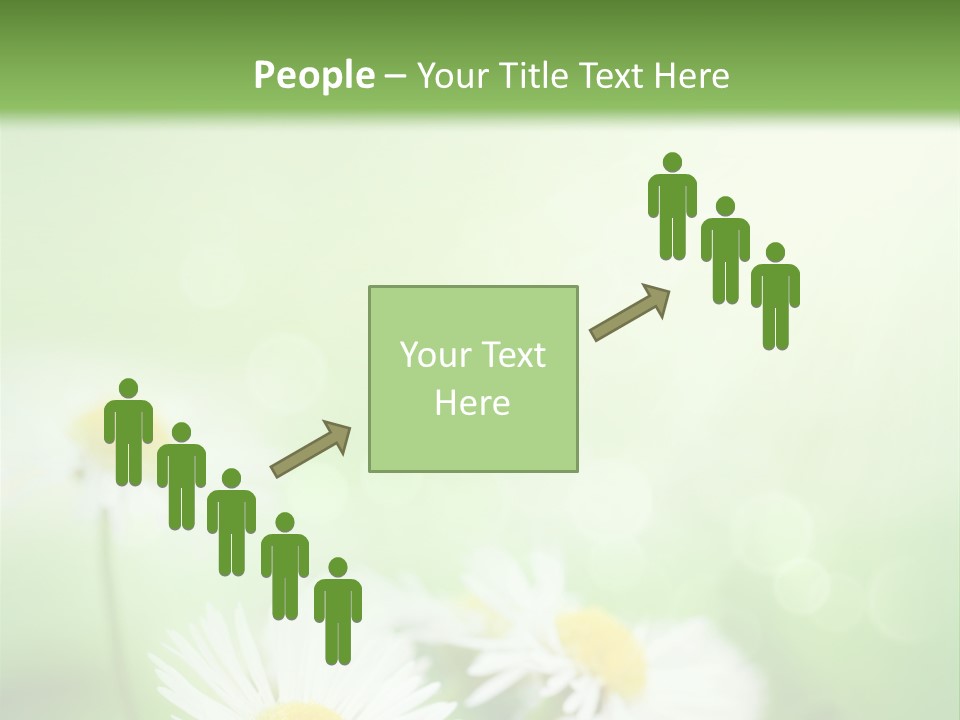 Defocused Close Up Fragrance PowerPoint Template