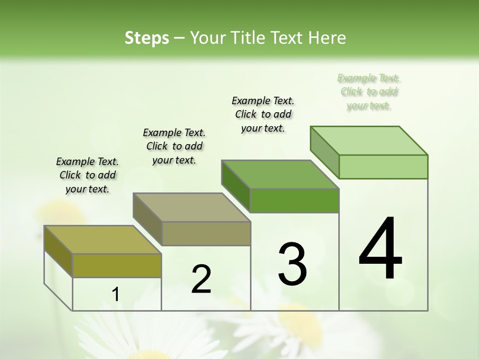 Defocused Close Up Fragrance PowerPoint Template