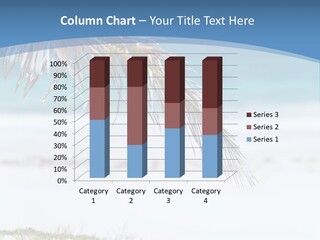 Vacation Turquoise Together PowerPoint Template