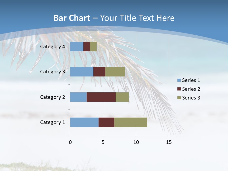 Vacation Turquoise Together PowerPoint Template
