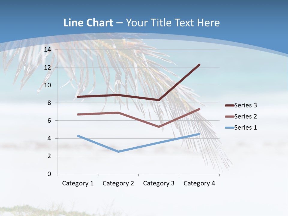 Vacation Turquoise Together PowerPoint Template