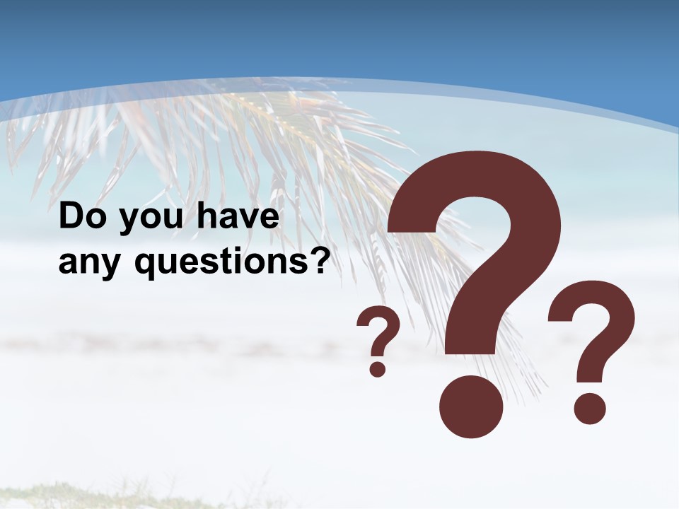 Vacation Turquoise Together PowerPoint Template