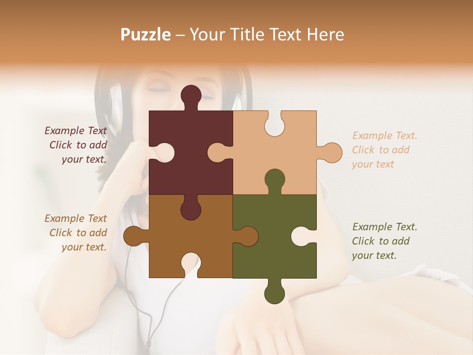 Home Indoor Sofa PowerPoint Template