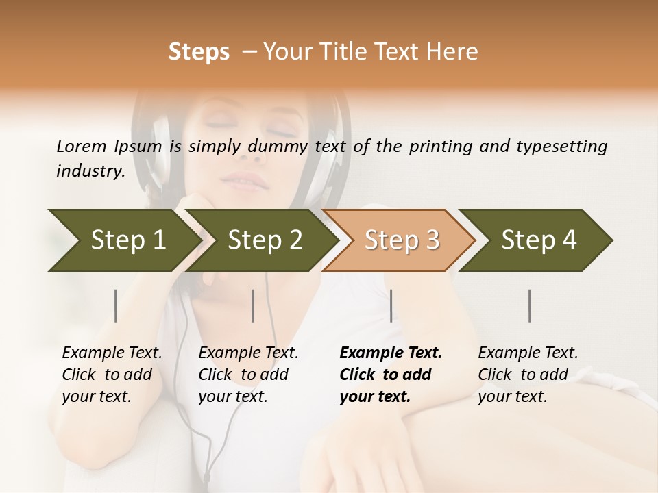 Home Indoor Sofa PowerPoint Template