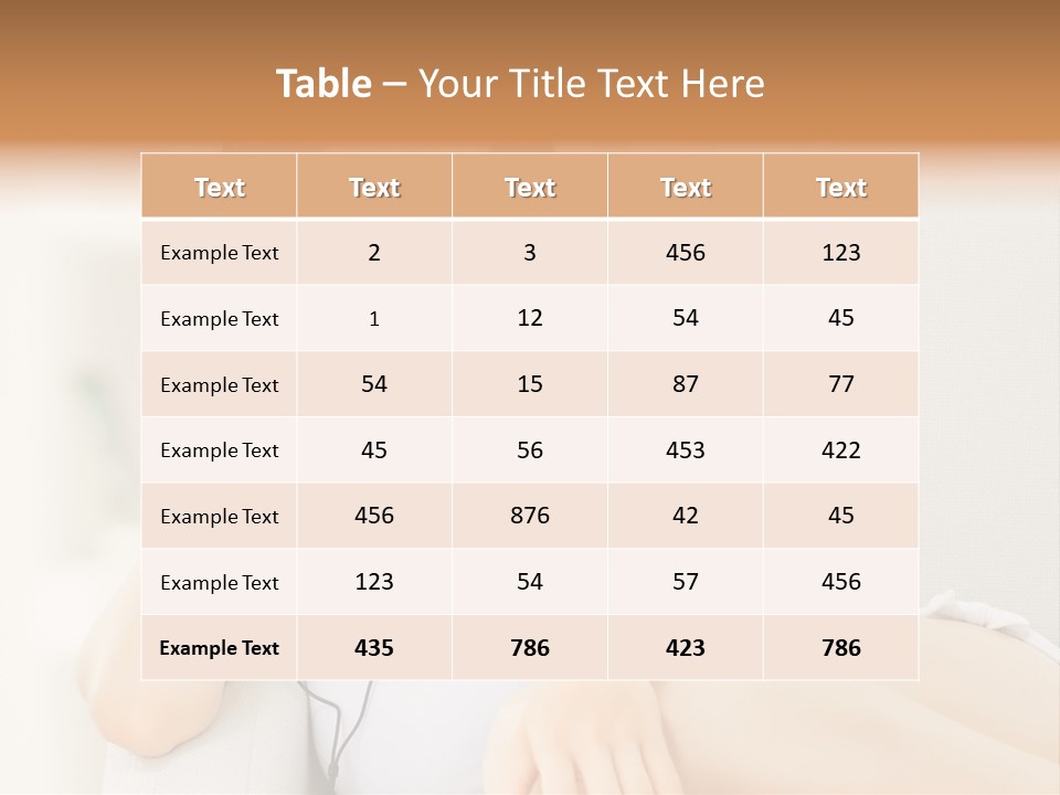 Home Indoor Sofa PowerPoint Template