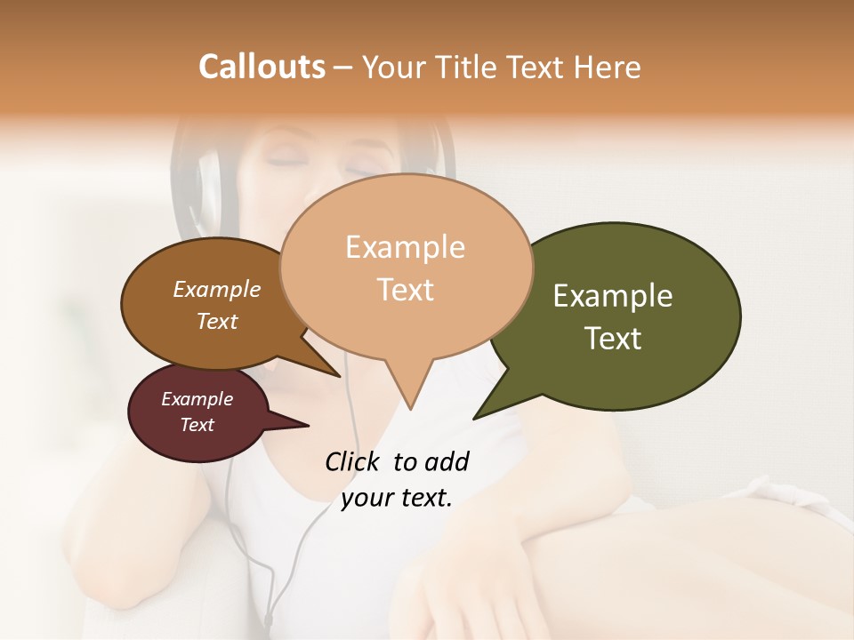 Home Indoor Sofa PowerPoint Template