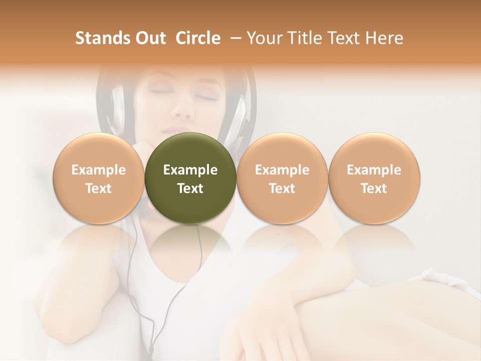 Home Indoor Sofa PowerPoint Template