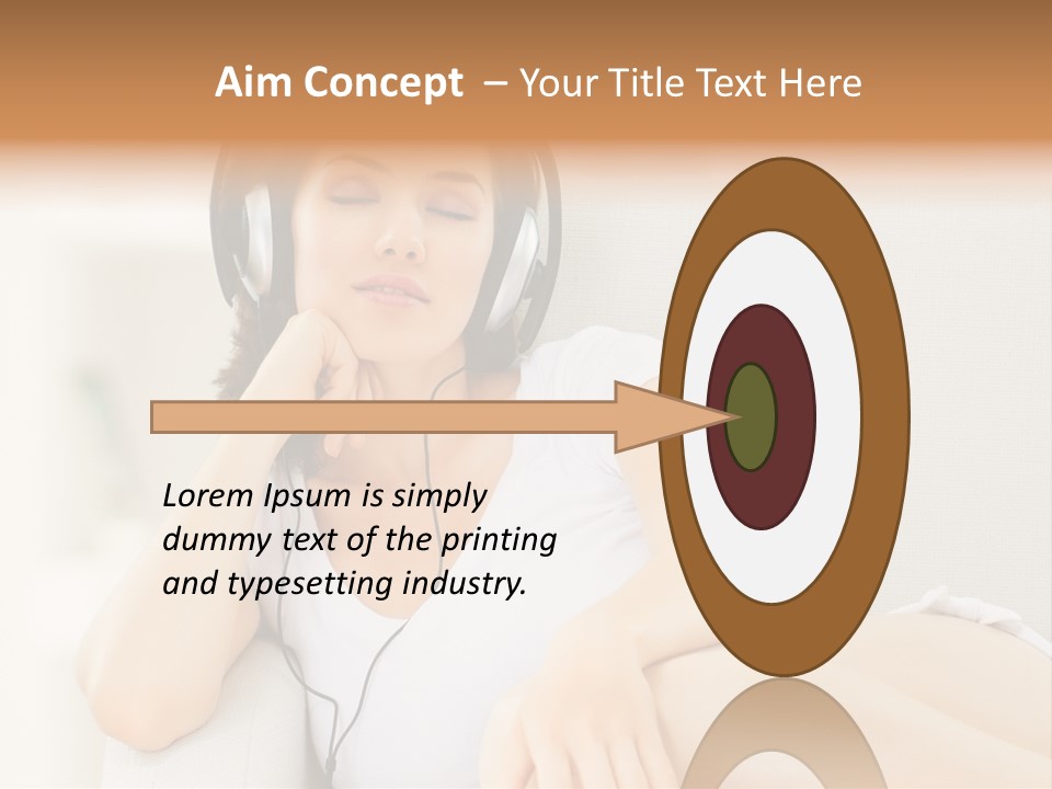 Home Indoor Sofa PowerPoint Template