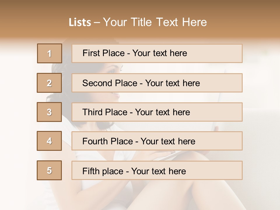 Caribbean Coastline Sea PowerPoint Template