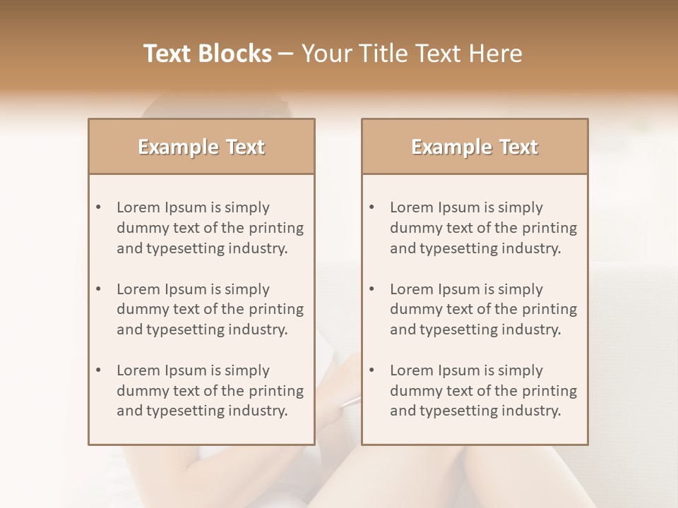 Caribbean Coastline Sea PowerPoint Template
