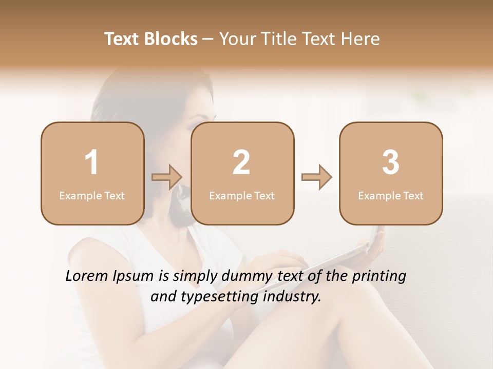 Caribbean Coastline Sea PowerPoint Template