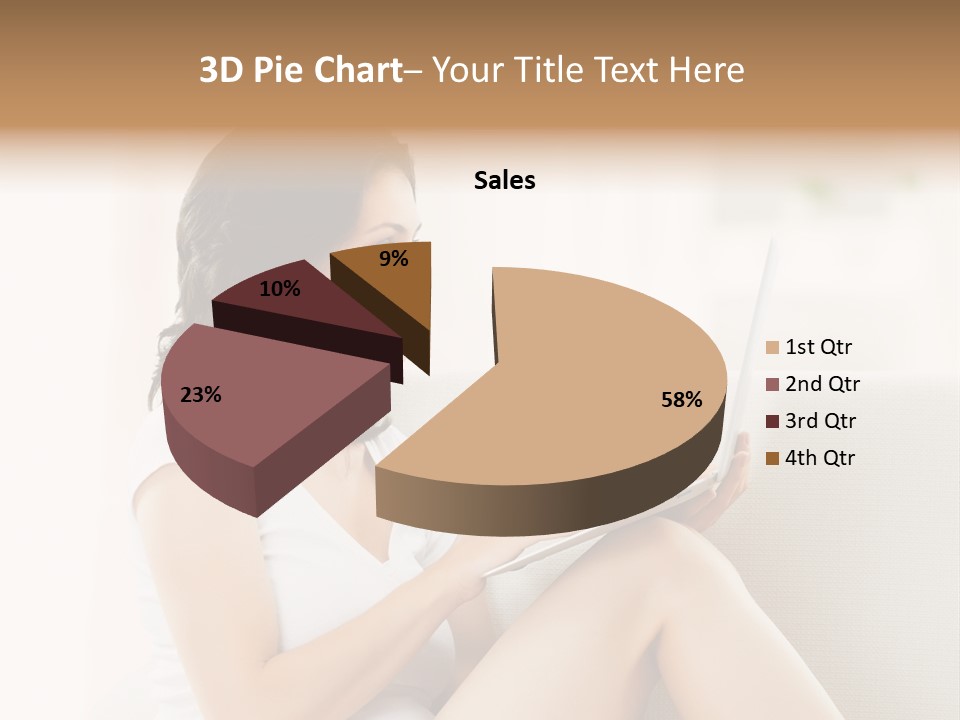 Caribbean Coastline Sea PowerPoint Template