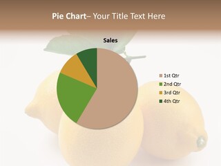 Leaf Food Half PowerPoint Template