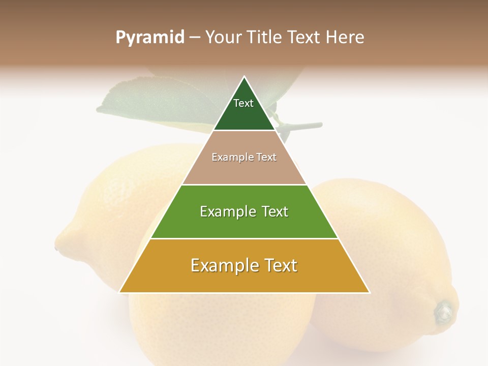 Leaf Food Half PowerPoint Template