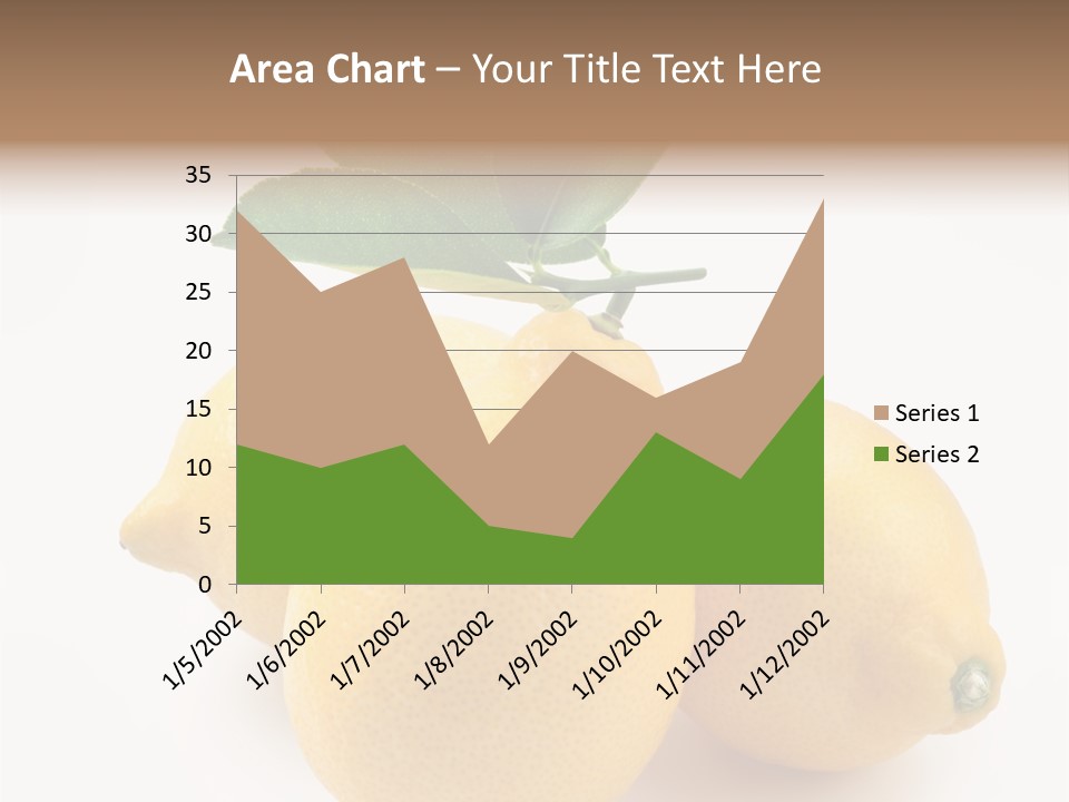 Leaf Food Half PowerPoint Template