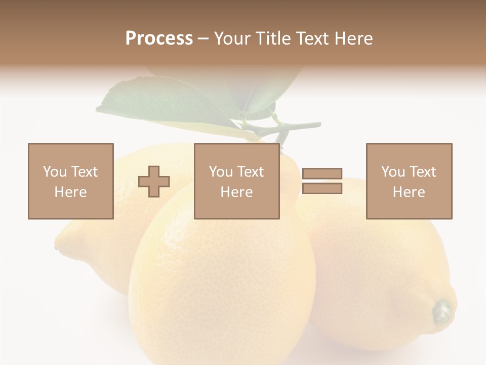 Leaf Food Half PowerPoint Template