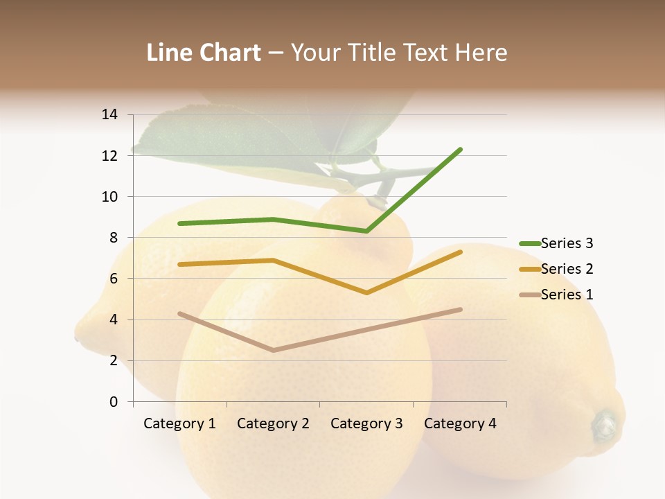 Leaf Food Half PowerPoint Template