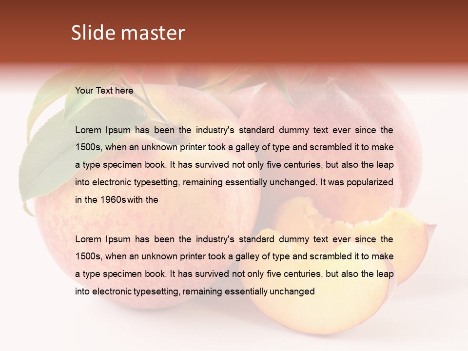 Yellow Fresh Half PowerPoint Template