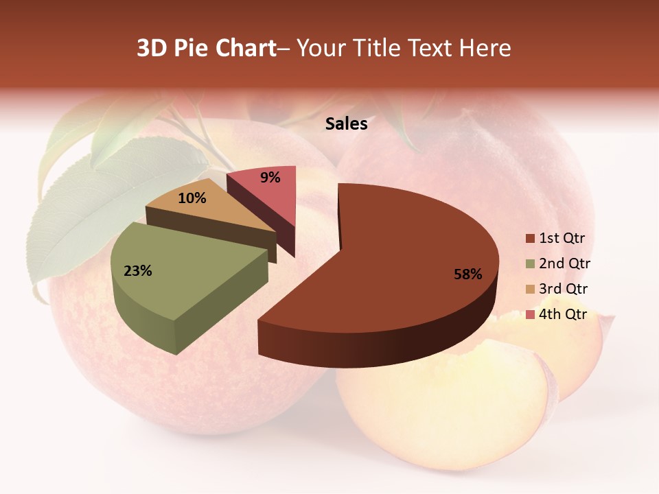 Yellow Fresh Half PowerPoint Template