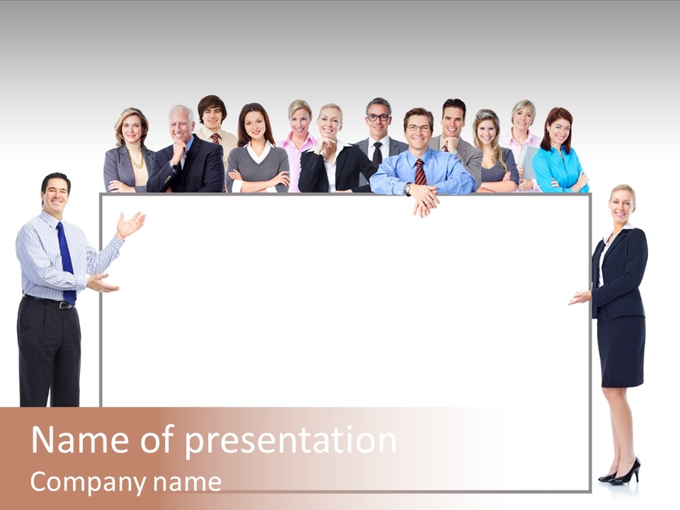 Group Staff Study PowerPoint Template