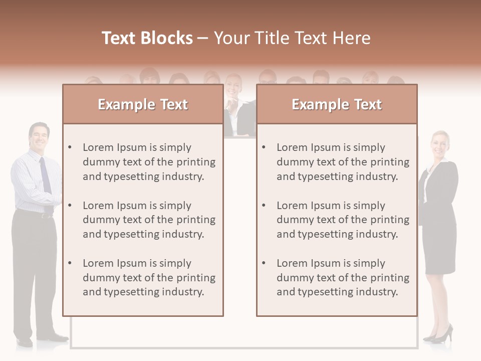 Group Staff Study PowerPoint Template