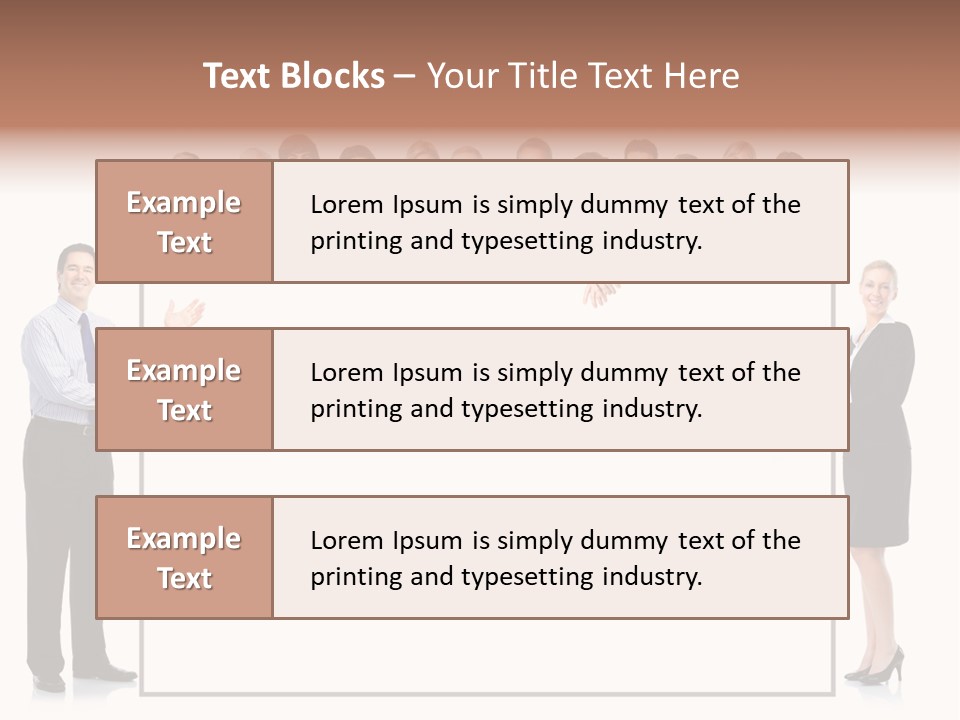 Group Staff Study PowerPoint Template