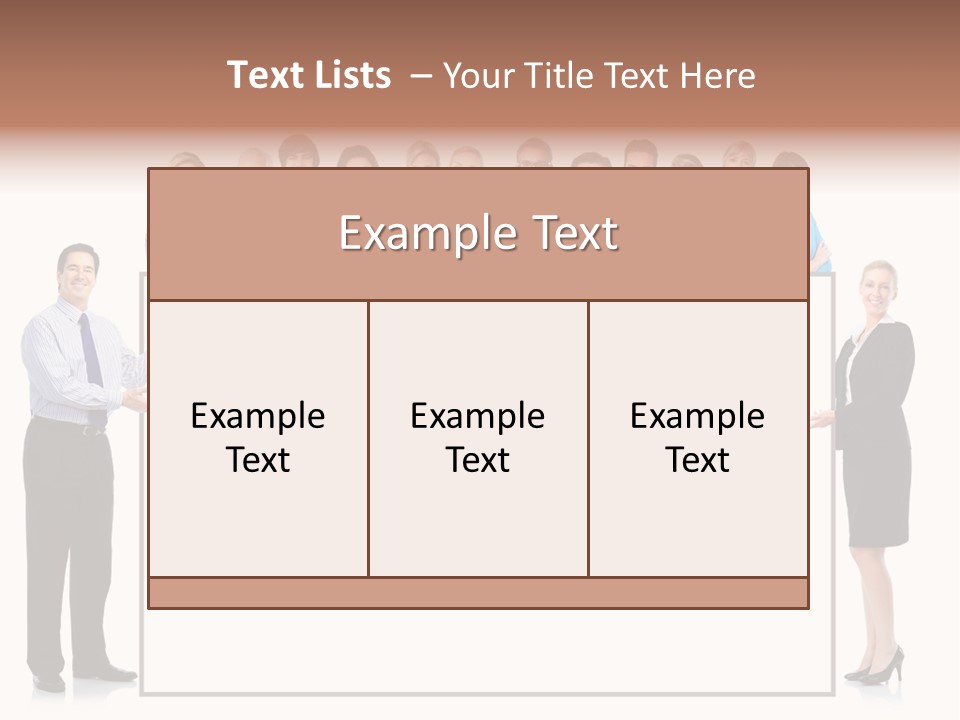 Group Staff Study PowerPoint Template