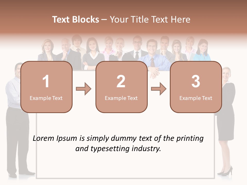 Group Staff Study PowerPoint Template